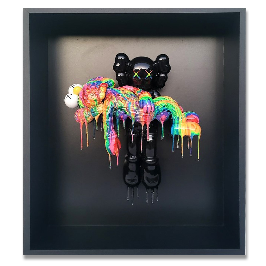KAWS HOLIDAY SPACE BLACK カウズ　スペース Black KAWS Holiday Space Figure — Ze Art Co